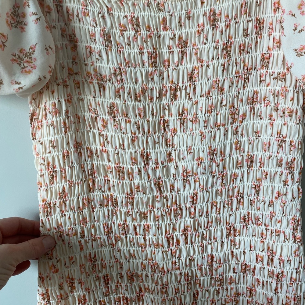 TRIXXI smoked floral dress - Picture 6 of 9